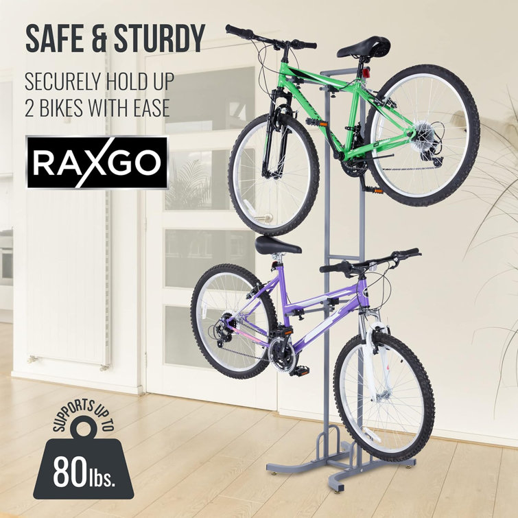 Stand up bike discount storage